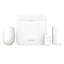 [DS-PWA64-KIT-WB] Hikvision - Kit Panel de Alarma Inalámbrico LAN + WiFi + GPRS 64 Zonas AXPRO