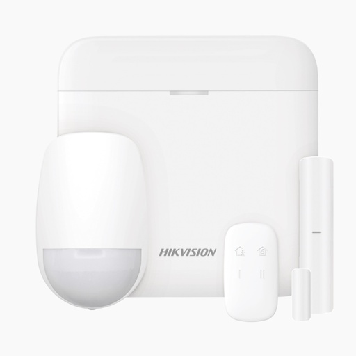 [040034] [DS-PWA48-KIT-WB] Hikvision - KIT de Panel de Alarma Inalámbrico 48 Zonas AXPRO