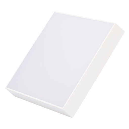 [050387] [836SCML-6.5K] Lucerna - Lampara Panel MaxiLumen Alta Potencia LED 36W 8" 6500K Luz Fria Cuadrada Superficial 3600lm