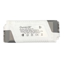 [CON-24-36W] DuraLED - Driver Controlador 25/36W Multivoltaje Conector Cuadrado