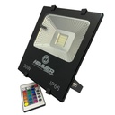 Reflector LED Luces de Colores con Control 30W RGB IP66 Multivoltaje 85/277 Volts FHRG-0030 Hammer