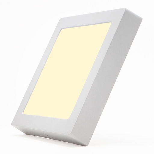 [050641] [818SCCL-3K] Lucerna - Lampara Panel Driver/Integrado LED Compact Lumen 18W 8" 3000K Luz Calida Cuadrada Superficial 1710lm