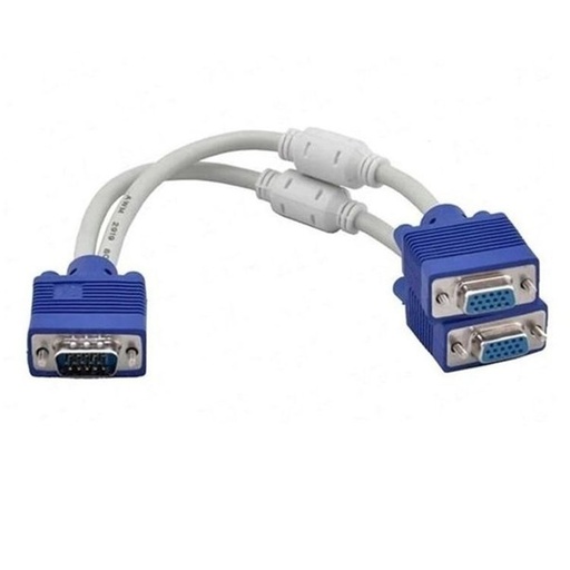 [060012] [CAB042] Cable Splitter VGA 1 Entrada 2 Salidas
