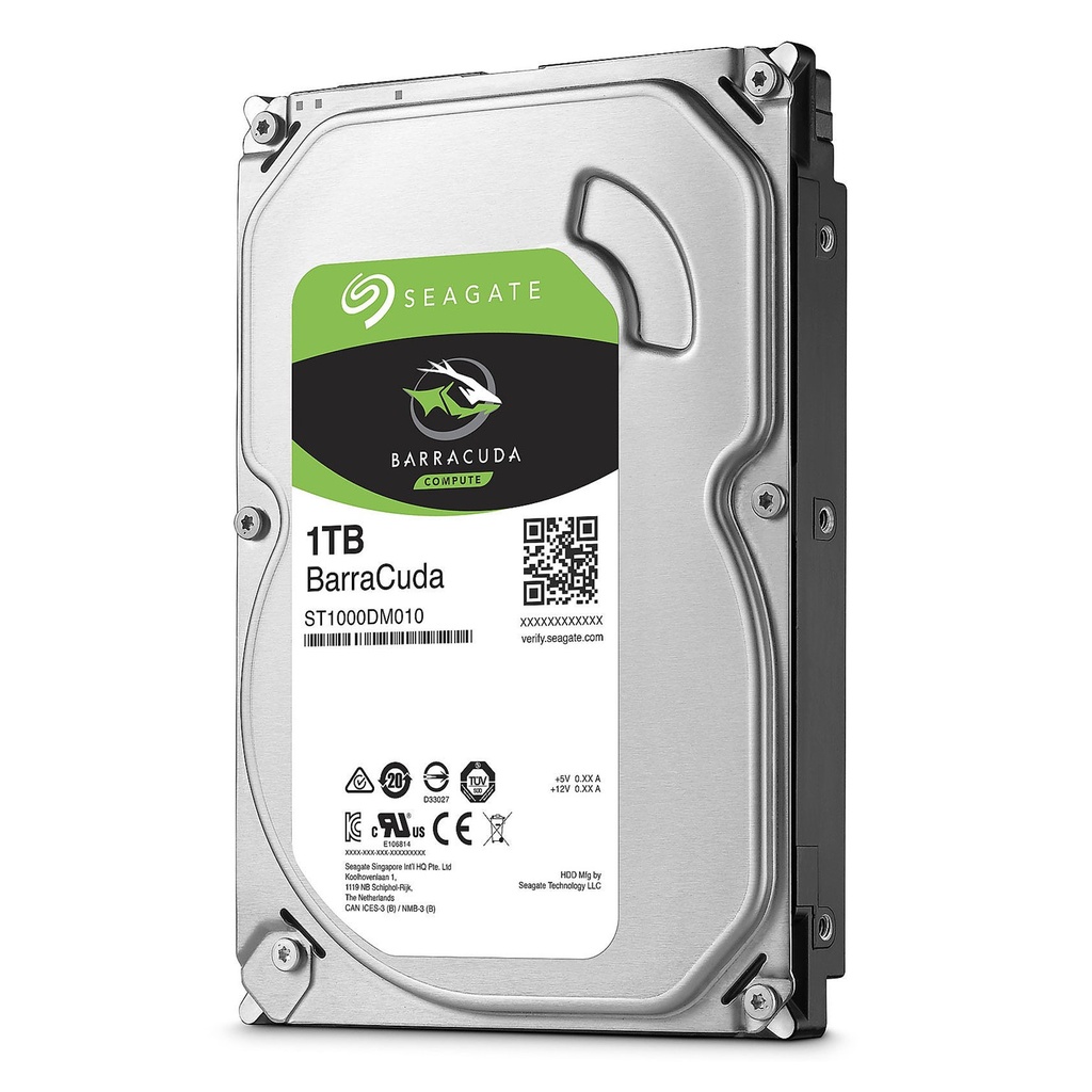 [ST1000DM010] Seagate - Disco Duro Barracuda SATA III 1Tb 7200 rpm Cache 64Mb 3.5"