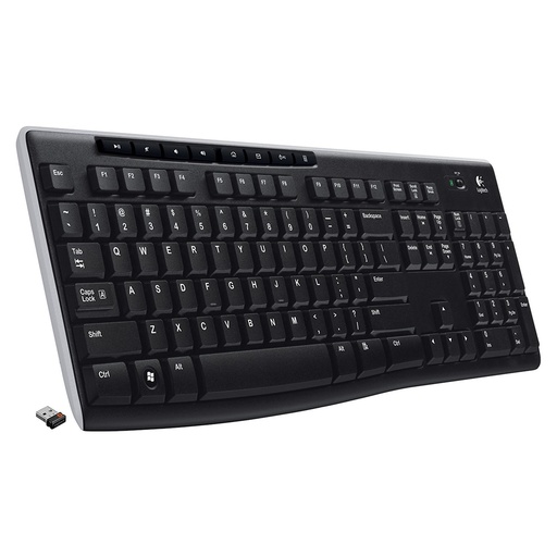 [060373] [K270-BLACK] Logitech - Teclado Inalambrico Normal [Español] [Negro]