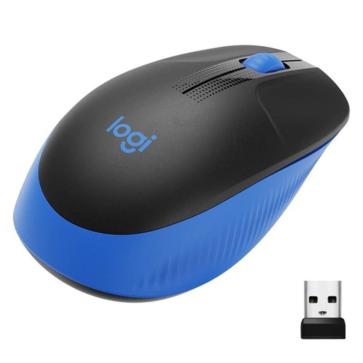 [060409] [M190-BLUE] Logitech - Mouse Inalambrico [Azul]