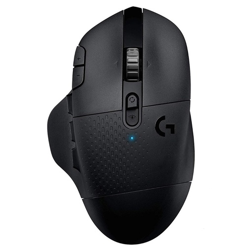 [060460] [G604-BALCK] Logitech - Mouse Inalambrico Lightspeed Sensor Hero 25K 15 Controles Gaming [Negro]