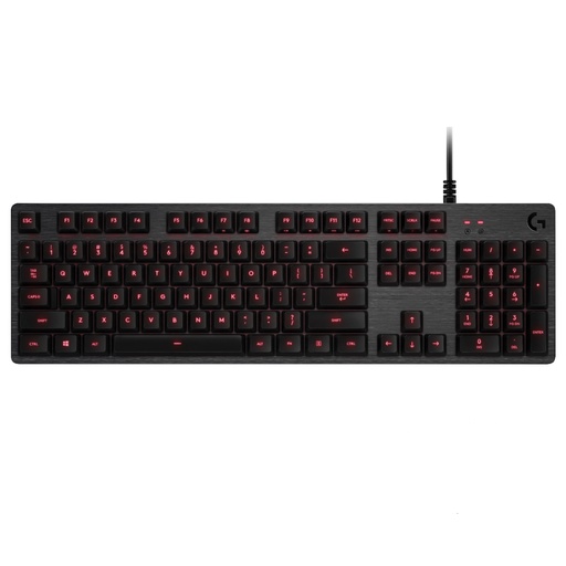 [060461] [G413-BALCK] Logitech - Teclado Mecánico con Retroiluminación Gaming Alambrico USB [Inglés] [Negro]