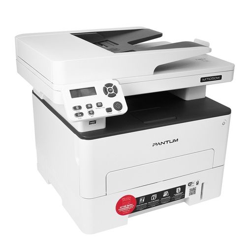 [060472] [M7105DW] Pantum - Impresora Laser Pantum Multifuncional Monocromatica