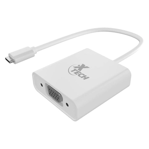 [060676] [XTC-551] Xtech - Adaptador Tipo-C Macho a VGA Hembra