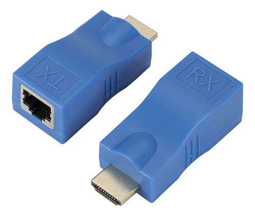 [060693] [STC-HDMIEXT30M] STC- Extensor HDMI Macho a RJ-45 Pasivo 1 Cable [30 Metros]