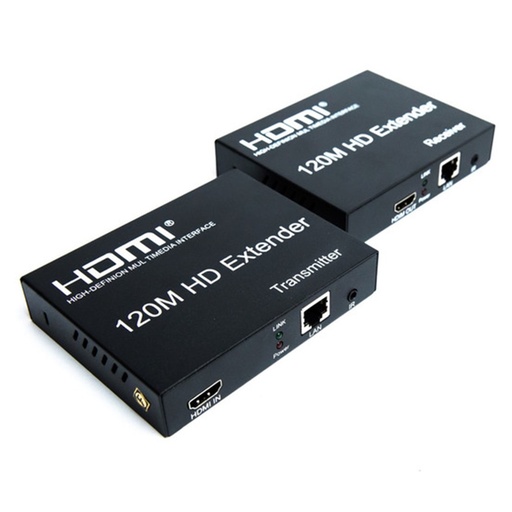 [060695] [STC-HDMIEXT120M] STC- Extensor HDMI Hembra a RJ-45 Activo [120 Metros]