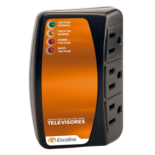 [070049] [GSM-TV120] Exceline - Protector de Televisores 110V [Enchufable]