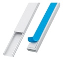 [WP-CANA1010-2M-1UND] Wireplus - Canaleta PVC Multiuso con Pegamento 10x10x2000 [Unidad]