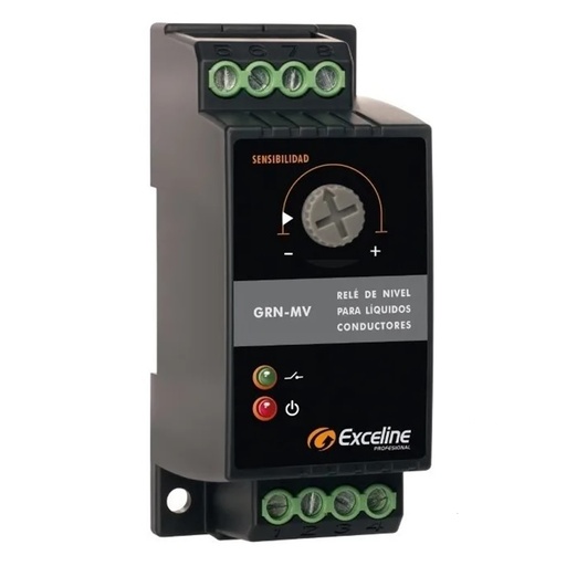 [070539] [GRN-MV] Exceline - Rele Nivel de Liquidos Conductores 110V/220V [Bornera]