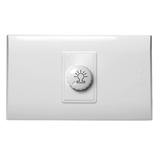 [070552] [B540S-W] Igoto - Interruptor Dimmer Serie B [Blanco]