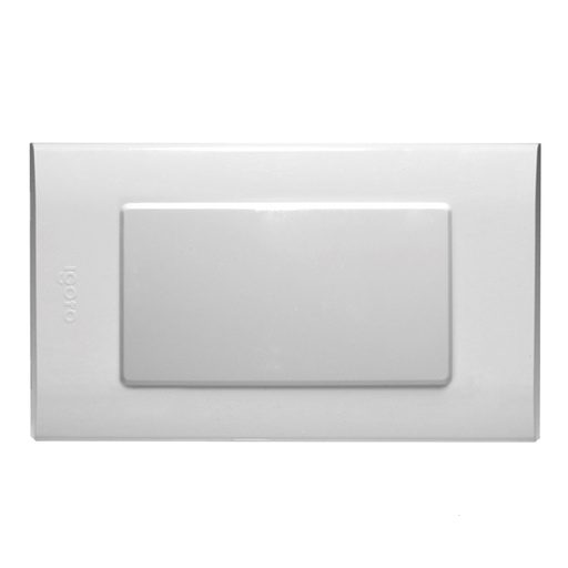 [070558] [B1200-W] Igoto - Tapa Ciega 4x2 Serie B [Blanco]