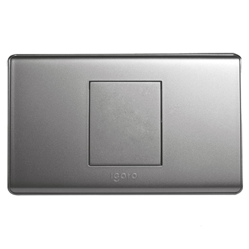 [070593] [A2000-S] Igoto - Tapa Ciega 4x2 Serie A Plata