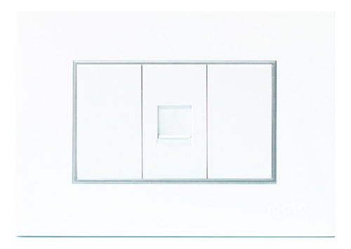 [070624] [Z402-W] Igoto - Toma Telefonica Serie Z [Blanco]