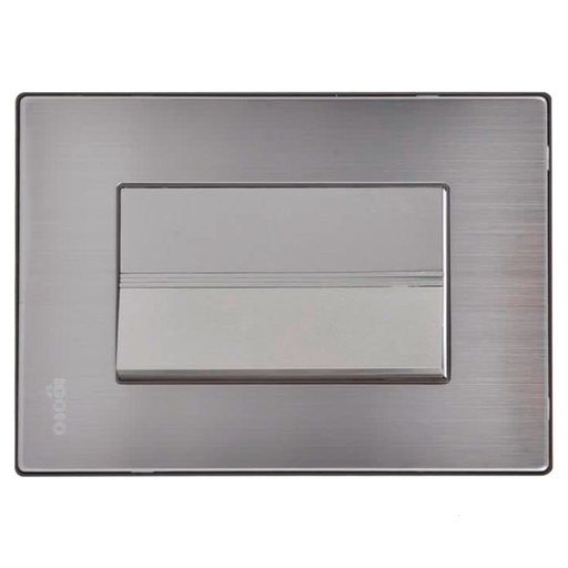 [070639] [I512] Igoto - Interruptor Simple Largo Serie Inox