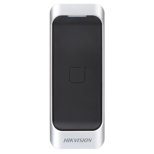 [090087] [DS-K1107AM] Hikvision - Lector de tarjetas Mifare [Frecuencia: 13,56 KHz] Protocolo RS-485, OSDP y Wiegand [W26/W34]