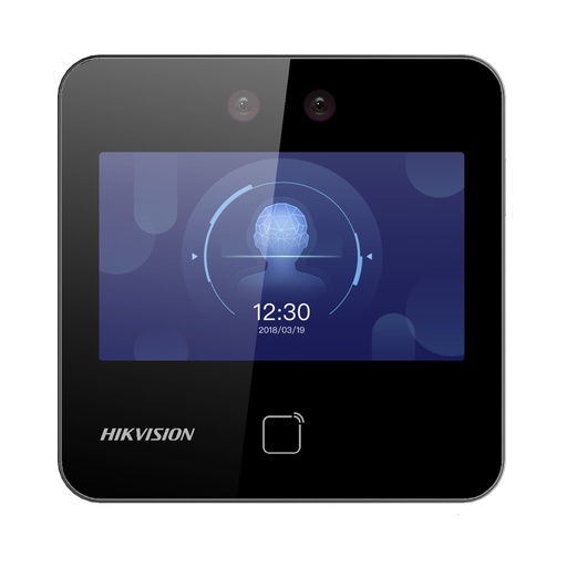 [090098] [DS-K1T343EWX] Hikvision - Control de Acceso y Asistencia WiFi/Touch Tarjetas EM y Facial