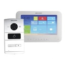 [DS-KIS601] Hikvision - Kit de Videoportero IP con Pantalla LCD a Color de 7"