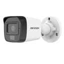 [DS-2CE16K0T-LPFS(2.8mm)] Hikvision - Cámara HD Bullet Hibrida ColorVU/B/N con Audio 3K [5MP] Lente 2.8mm [Plastico]