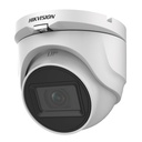 [DS-2CE76H0T-ITMFS(2.8mm)] Hikvision - Cámara HD Domo con Audio 3K [5MP] Lente 2.8mm [Metalico]