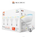 [NHB-W2104PK] Nexxt Home - Bombillo LED 10W Blanco Regulable [2700 a 6500K] Inteligente 110V BR30 WiFi [4-PACK]