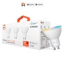 [NHB-W3103PK] Nexxt Home - Bombillo LED 4W Blanco Regulable [2700 a 6500K] Inteligente 110V GU10 WiFi [3-PACK]