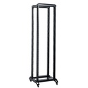 [OR4-42] Onlink - Rack de Piso Abierto con Ruedas 42U 150Kg 4 Postes 600x2053mm