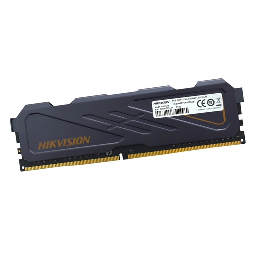 [060827] [HKED4081CAA2F0ZB2] Hikvision - Memoria RAM DDR4 8Gb Udimm 3200Mhz CL16 288 Pines Hikstorage