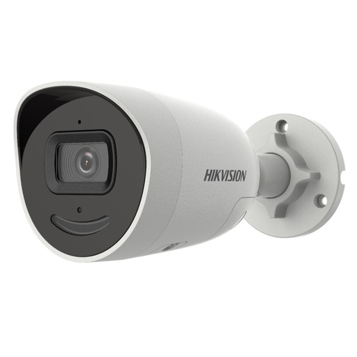 [010513] [DS-2CD2046G2-IU/SL(2.8mm)] Hikvision - Cámara HD Bullet con Luz Estroboscópica IP AcuSense 2K [4MP] Lente 2.8mm [Metalico]