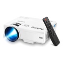 [PROY-1080P-AU] AuKing - Proyector de Video Multimedia de Cine en Casa de 9500 lumens compatible con HDMI Full HD 1080P USB VGA AV Smartphone iPad TV Box
