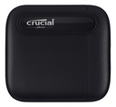 [CT500X6SSD9] Crucial - Unidad Disco Externo de Estado Sólido SSD Portátil 500Gb USB 3.2 USB-C hasta 800 MB/s PC y Mac