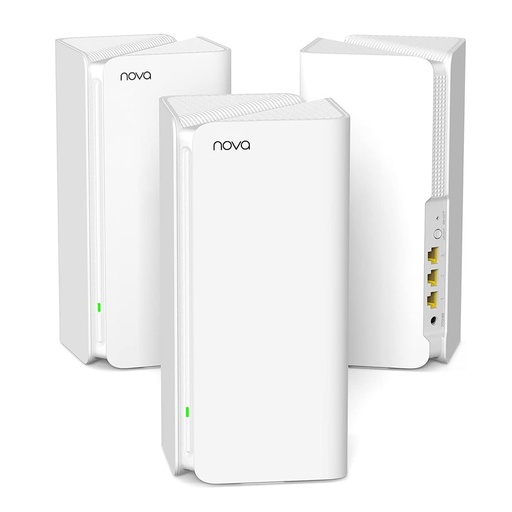[020958] [MX15-PRO-3PACK] Tenda - Router Inalambrico WiFi6 Mesh Doble Banda AX5400 NOVA [3 Unidades]