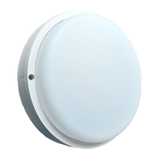 [050670] [IG-VLR24W] Igoto - Vapoleta LED Redonda 24W 6500K Multivoltaje IP65 208x208x63mm