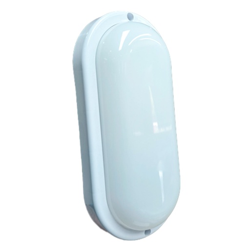 [050672] [IG-VLO18W] Igoto - Vapoleta LED Ovalada 18W 6500K Multivoltaje IP65 198x98x50mm