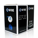 [ATO-CUC6INDCOP1] Owire - Cable UTP Categoria 6 100% Cobre Interior Color Azul [Caja 100 Metros]