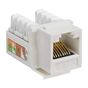 [ATO-COUPLER6] Owire  - Conector Keystone Jack Coupler RJ-45 Categoria 6 Blanco [Unidad]