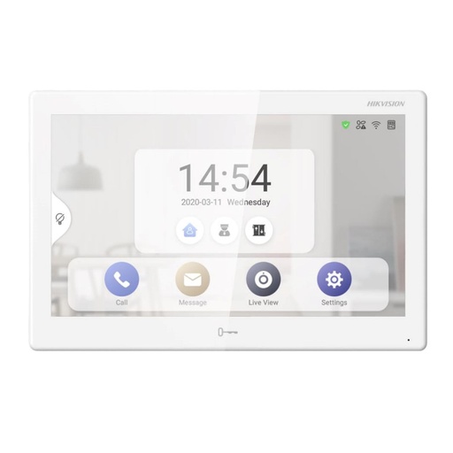 [090163] [DS-KH9510-WTE1] Hikvision - Monitor Touch IP Wifi 10.1"