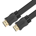[XTC-425] Xtech - Cable HDMI Plano con conector Macho a Macho hasta 3840X2160P [7.62 Metros]