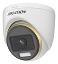 [DS-2CE70DF3T-PF(2.8mm)] Hikvision - Cámara HD Domo ColorVU [2MP] Lente 2,8mm [Plástico]