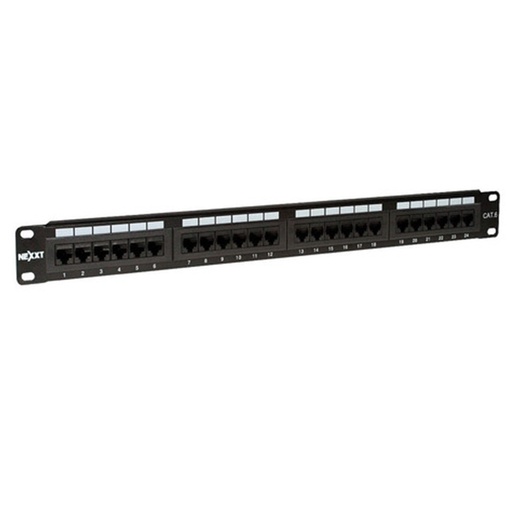 [021015] [AW191NXT06] Nexxt - Patch Panel 24 Puertos Categoria 6E