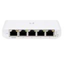 [USW-FLEX] Ubiquiti - Switch GigaBit PoE de 5 Puertos para Interiores / Exteriores con Soporte de Alimentación de Entrada 802,3bt