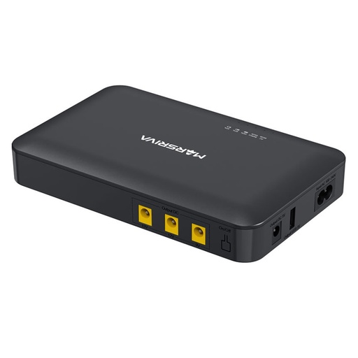 [060928] [KP1-EC] Marsriva -  Mini UPS Inteligente 8.000Mah 18W 5 Puertos 4DC y 1USB