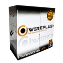 [CAB-UTP5-100-CO-OUT] Wireplus - Cable UTP Categoria 5E 100% Cobre Exterior Color Negro [Caja 100 Metros]