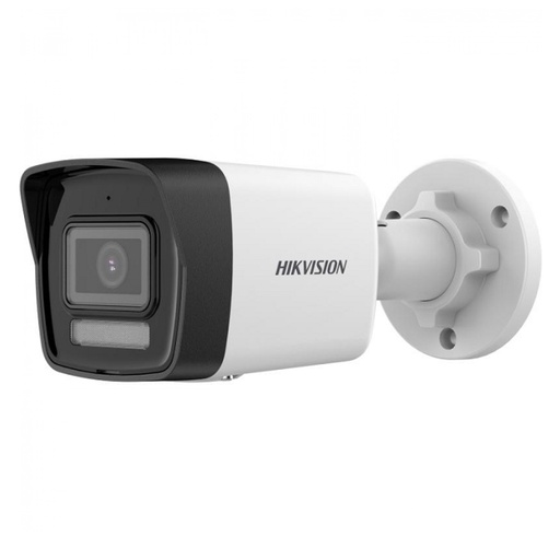 [010669] [DS-2CD1043G2-LIU(2.8mm)] Hikvision - Cámara HD Bullet con Audio IP 2K [4MP] Lente 2.8mm Acusense Dual Light [Metal/Plástico]