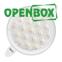 [DL-024-AG-(OPEN-BOX)] DuraLED - Lampara Panel LED 36W 6500K Luz Fria Tipo Colmena Redonda Empotrar Borde Blanco (OPEN-BOX)